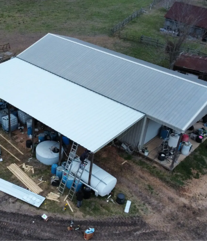 sloped solution metal roofing 1